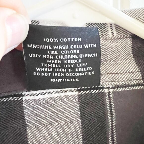 Colosseum Men’s Clemson Long Sleeve Flannel Shirt – Size: XL - Picture 6 of 6